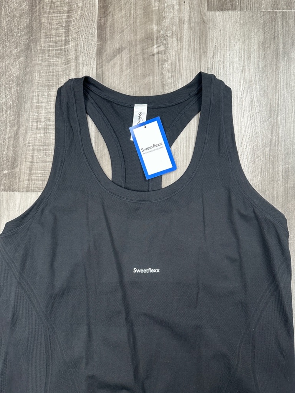 Sweetflexx Flex Seamless Racerback Performance Tank Top - XL - Picture 4 of 5